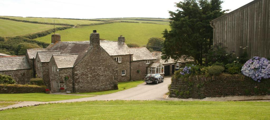 Reddivallen Farmhouse Boscastle Exterior foto